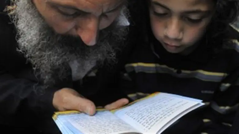 Father and son (file).