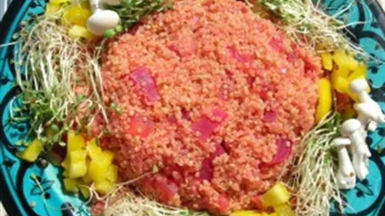 Pink and Purple Kinoa