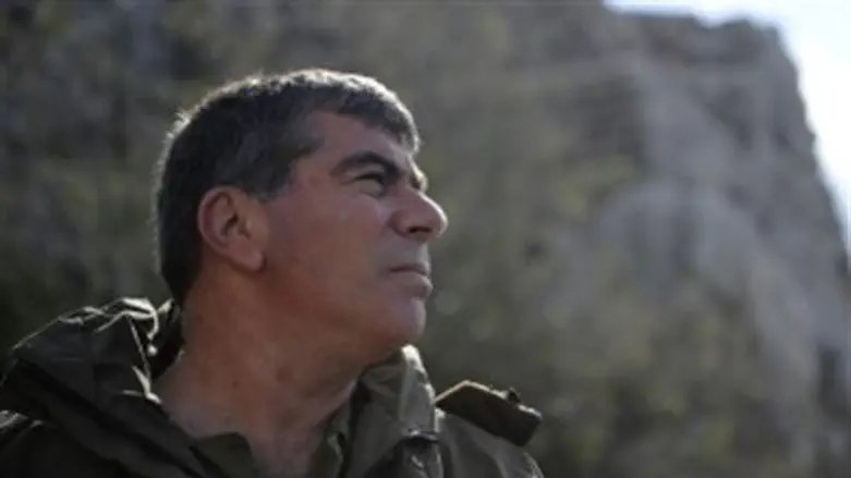 Ashkenazi as Chief of Staff (file)