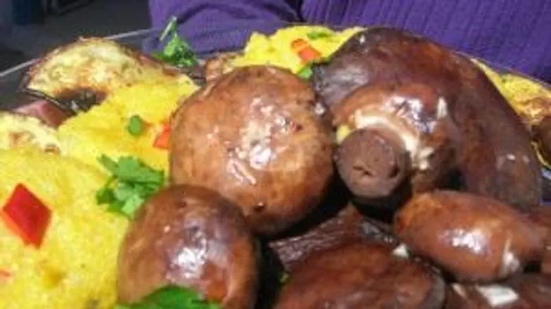 Fusion Kugel With Mushrooms