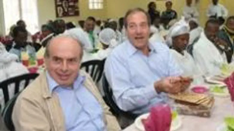 Sample seder in Mevaseret Tzion