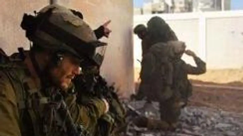 IDF in Gaza during Cast Lead