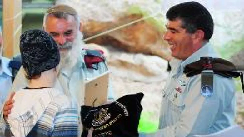 IDF COS with Bar Mitzvah boy