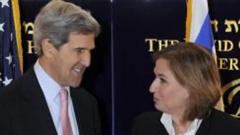 Kerry and Livni