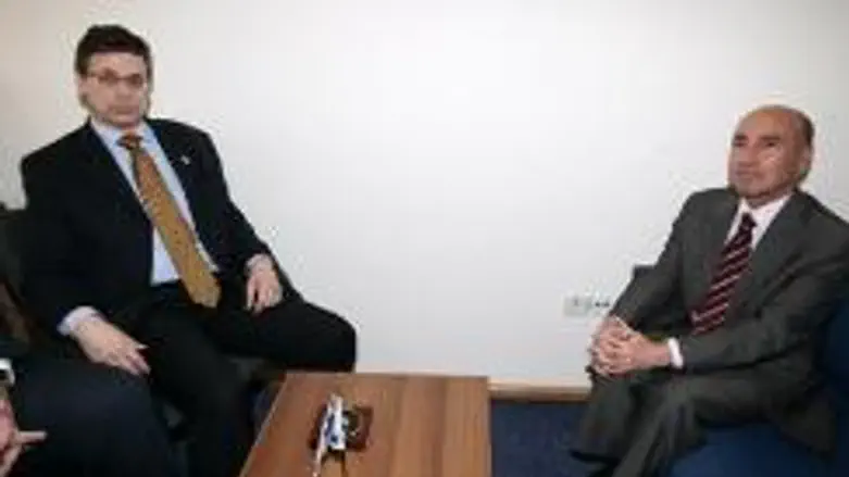 Ayalon and Turkish envoy Celikko