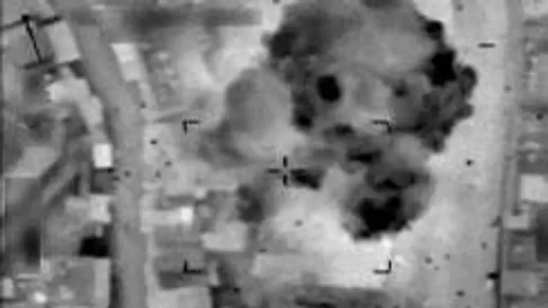 Air Force strikes back at Gaza