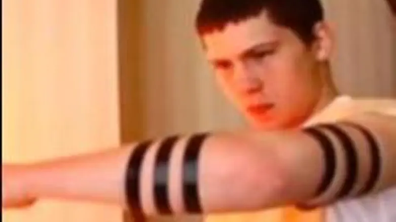 Salita dons "tefilin"