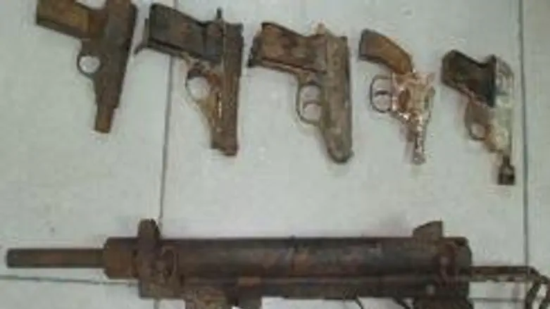 Old guns found