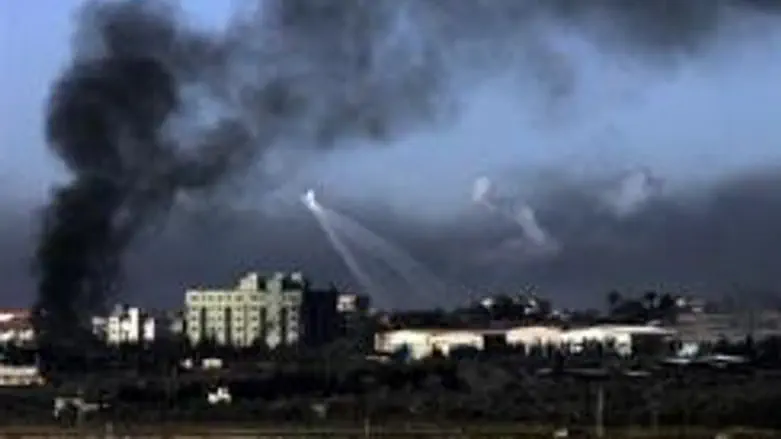 IAF hits tunnel in Rafiah (archive)