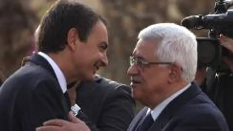 Zapatero meets Abbas