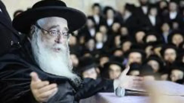 Sanz Rebbe in Hevron
