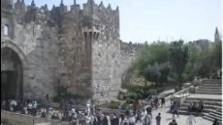 Shechem Gate in the Old City