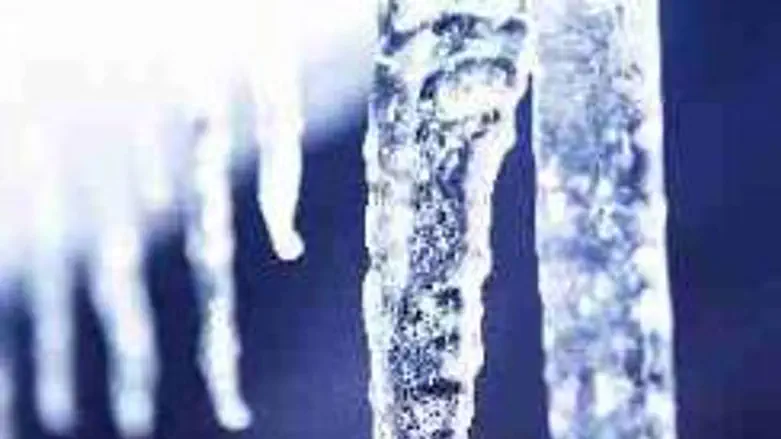 Icicles predicted Tuesday night