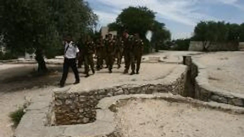 Trenches at Ammunition Hill