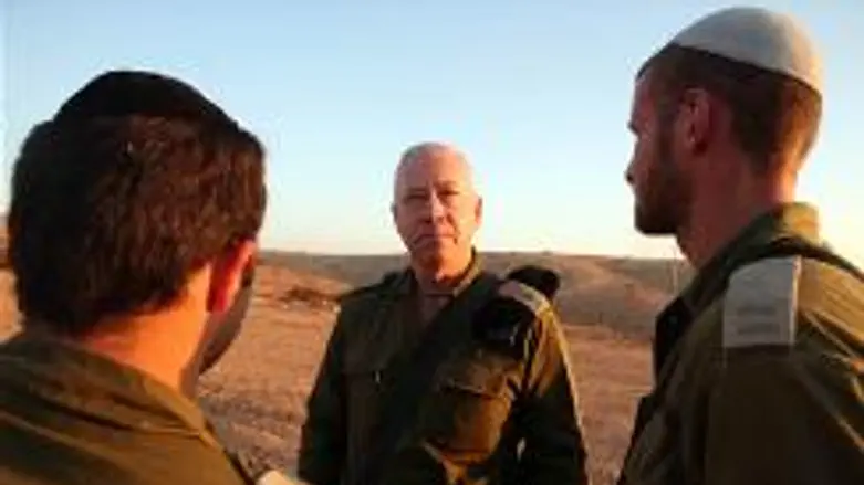 GOC Southern Command chief Yoav Galant