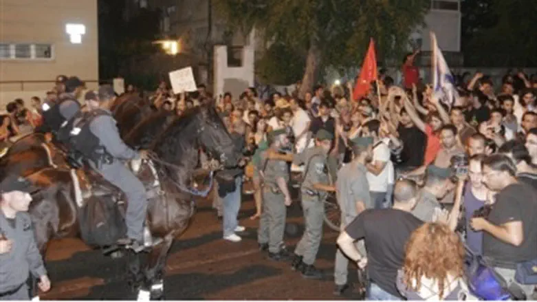 Tel Aviv protest 23/7/11