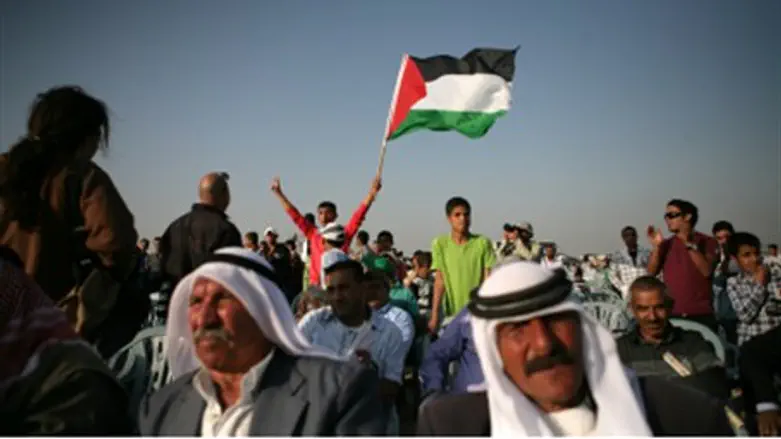 Bedouin near Rahat on 'Land Day'