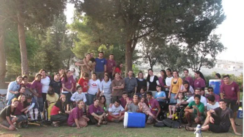 Camp for disabled children