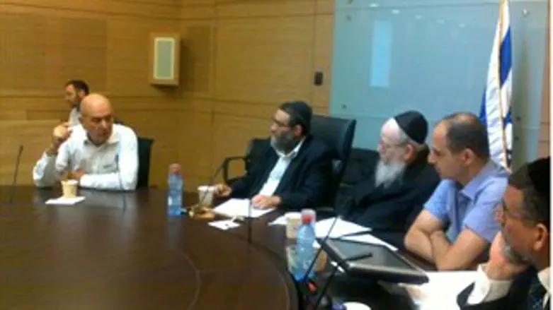 הדיון בועדת הכספים