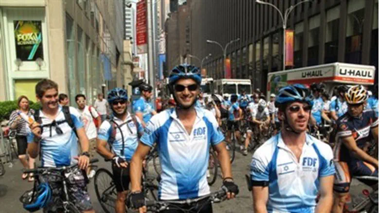 IDF soldiers join 'Wounded Warriors"