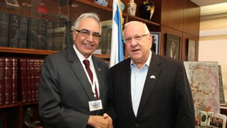 ריבלין ואורחו