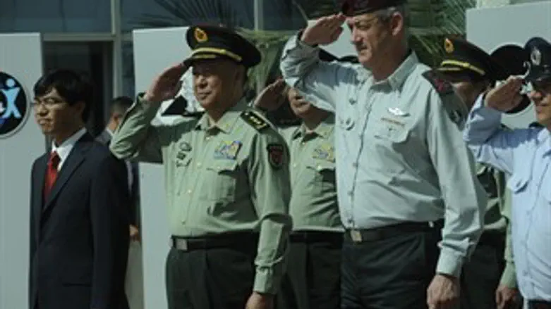 רמטכ"ל סין בארץ