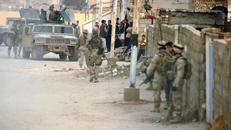 US Marines in Iraq  