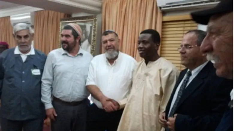  Mesika (middle), Adeboye and MK Kara