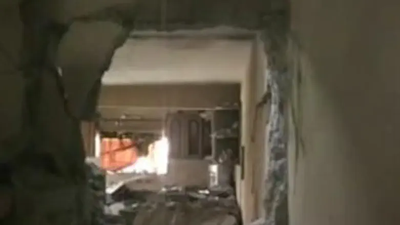 הבית הפגוע באופקים