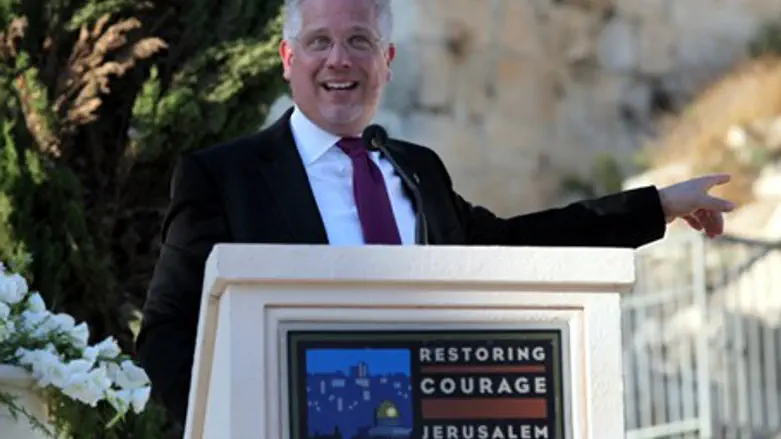 Glenn Beck in Jerusalem