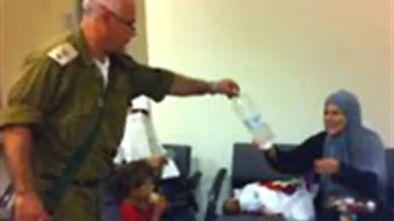 IDF rescues Arab woman and baby from terror