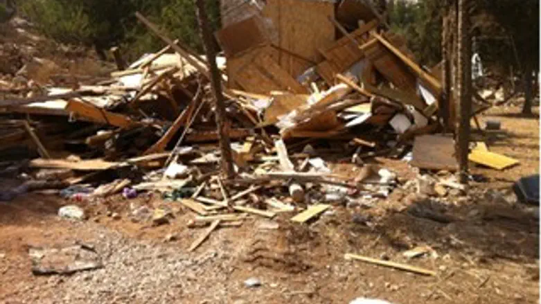 המבנה ההרוס