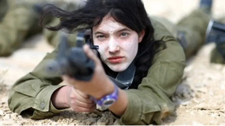 Female IDF soldier