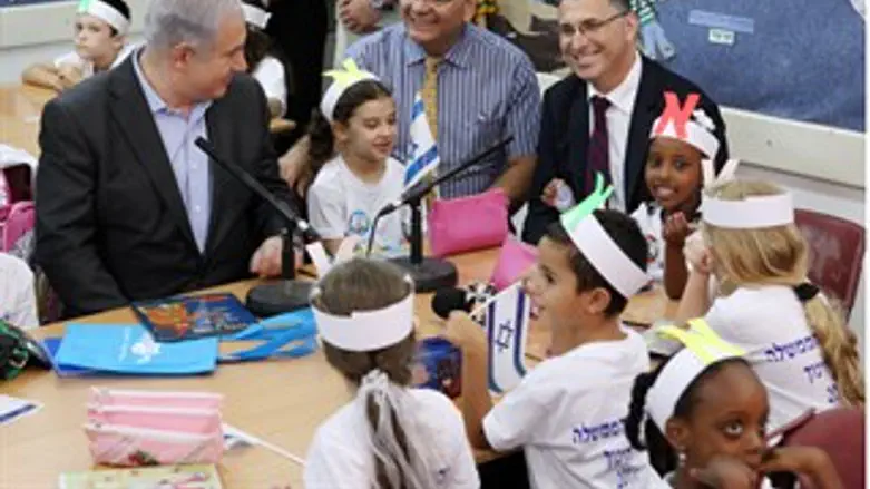 בנימין נתניהו גדעון סער