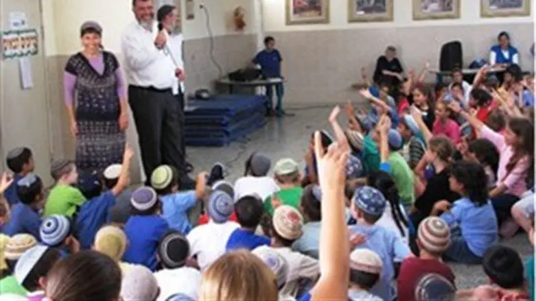 Samaria (Shomron) students start new year