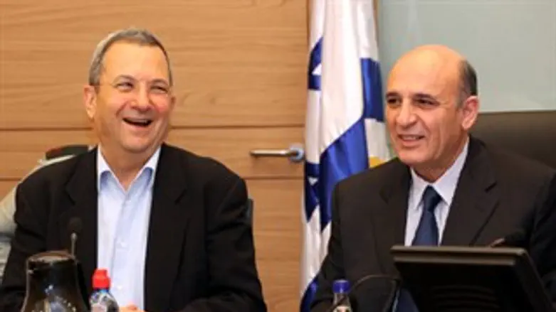 אהוד ברק שאול מופז