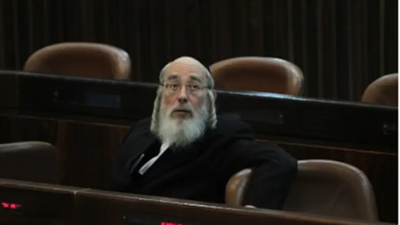 MK Rabbi Yisrael Eichler