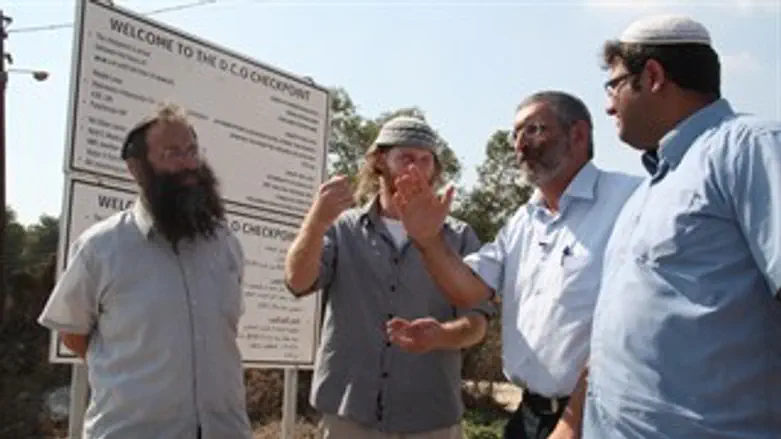 הירעכות בכניסה לרמאללה