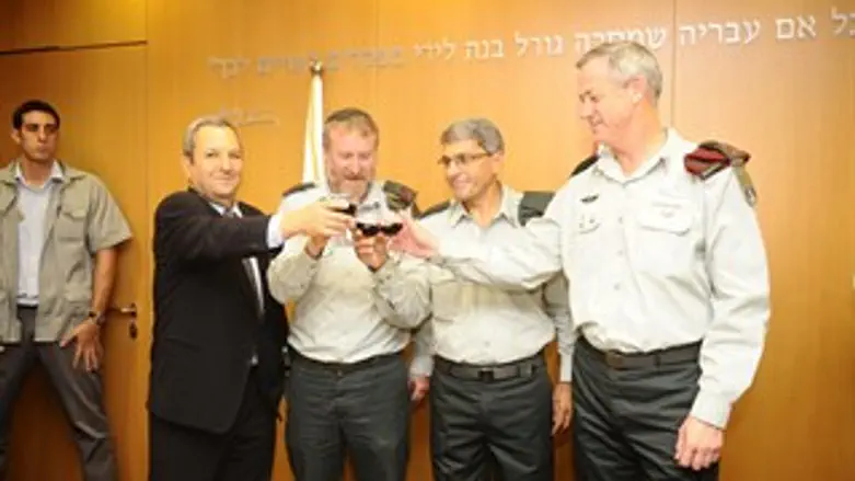 גנץ, עפרו, מנדלבליט וברק