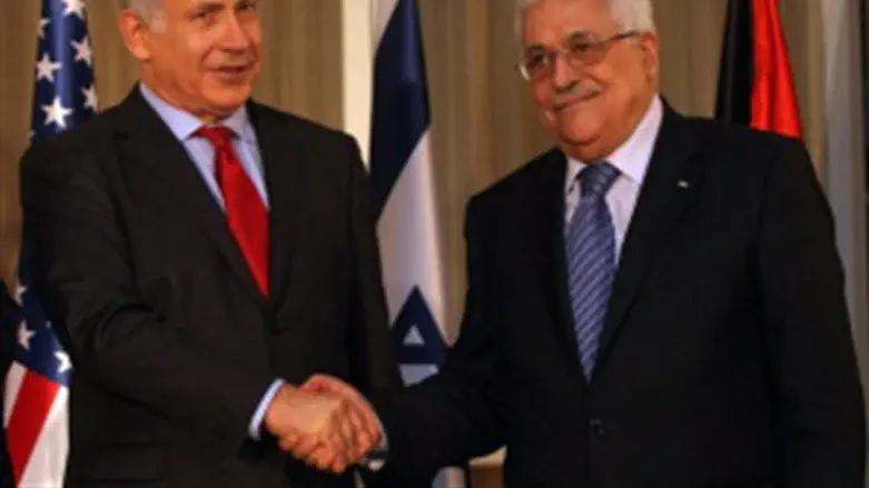 Netanyahu and Abbas