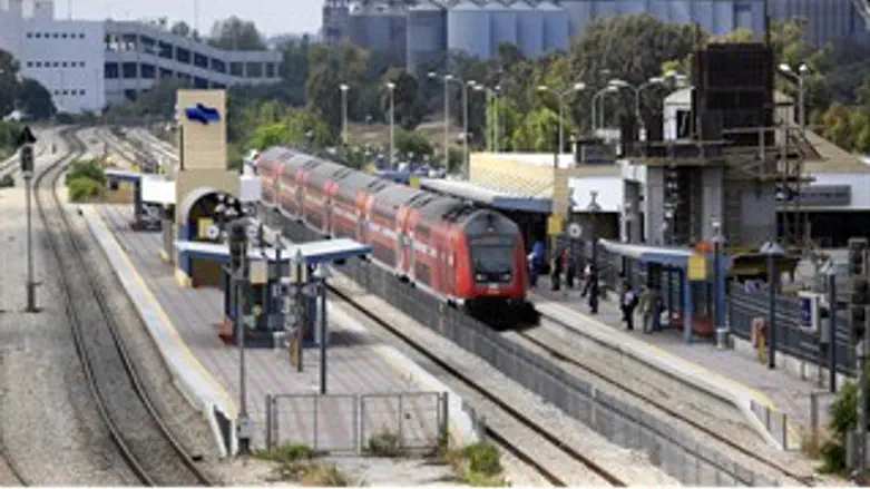 תחנת הרכבת באשדוד