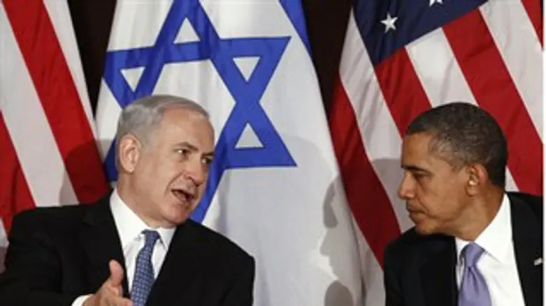 אובמה ונתניהו