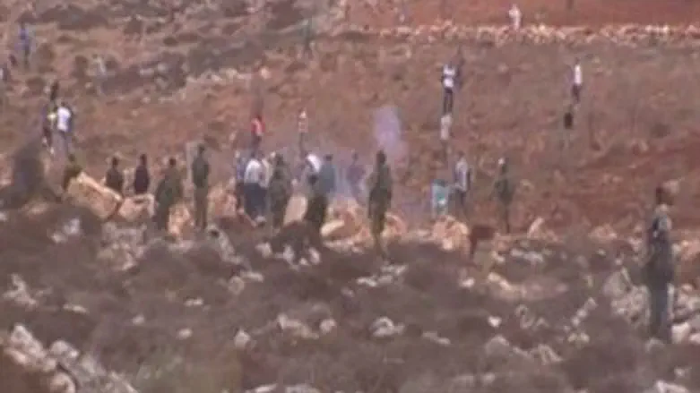 עימותים ליד אש קודש