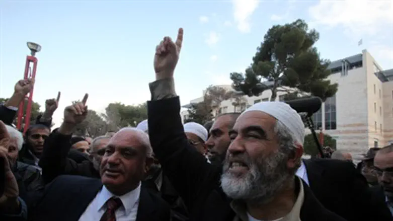 Шейх Раед Салах с соратниками