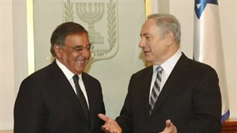 שמחים להיפגש. נתניהו ופאנטה