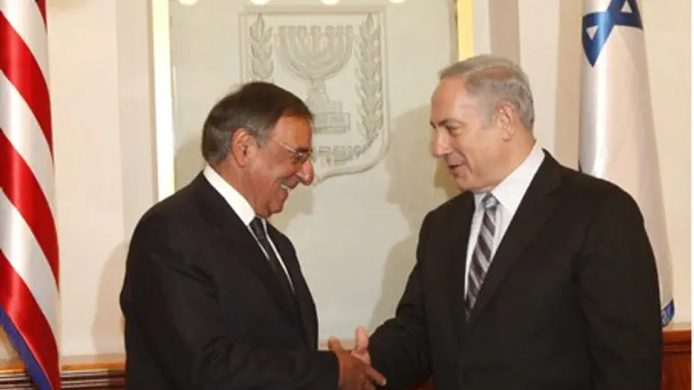 Netanyahu and Panetta
