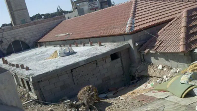 Illegal Mount of Olives mosque