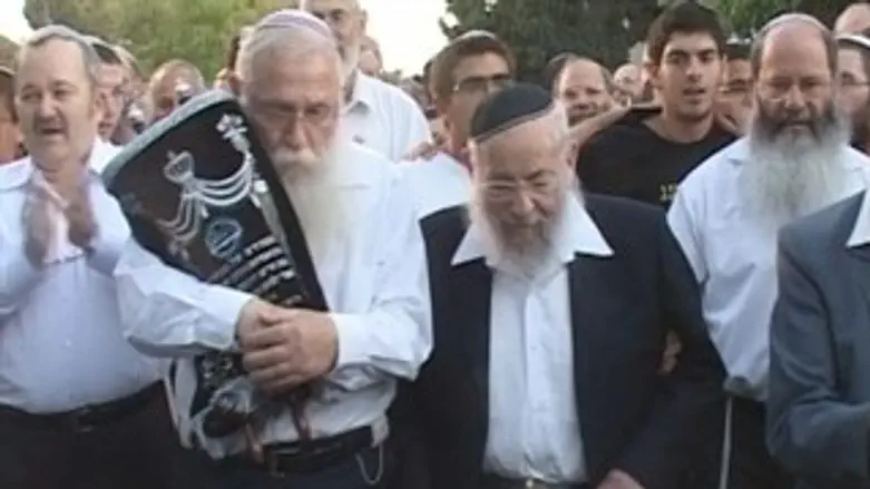 הרב צוקרמן והרב דרוקמן