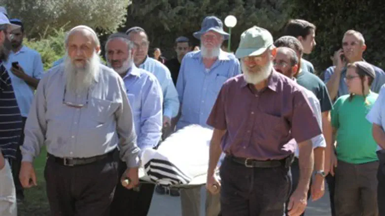 Rabbi Porat's Funeral