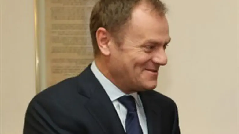 טאסק בביקורו בישראל